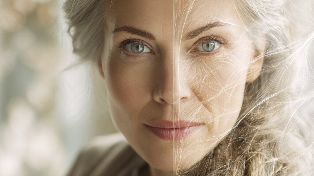 Fascia aging connective tissue beneath skin linked to facial aging